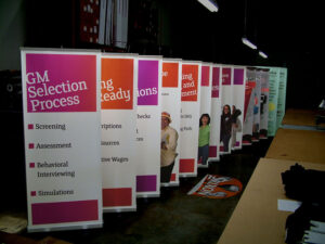 Retractable Event Banners